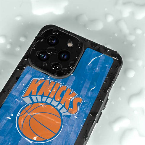 NBA New York Knicks Hardwood Classics iPhone 15 Pro Waterproof Case